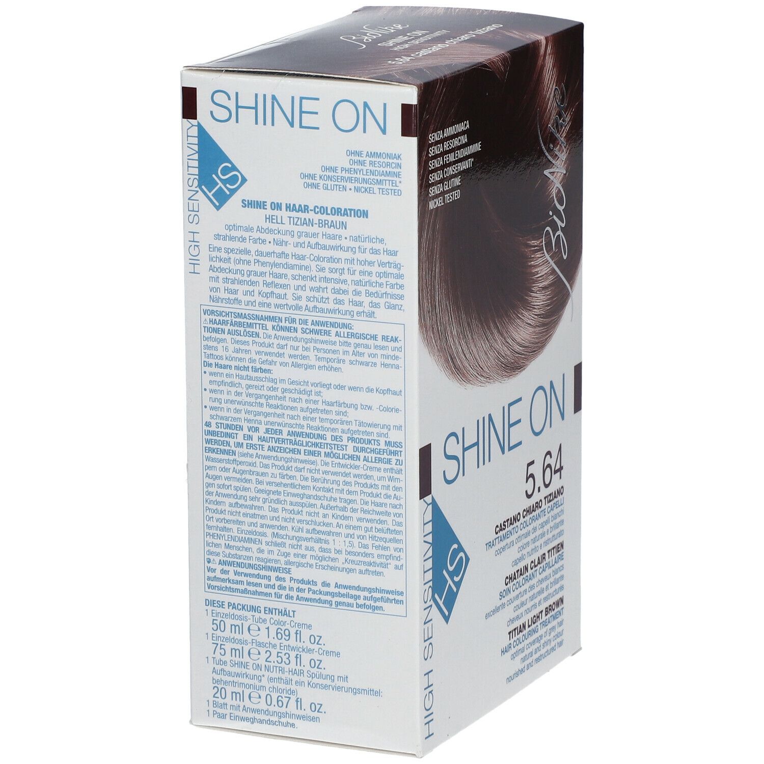 BioNike SHINE ON HS 5.64 Marron claire