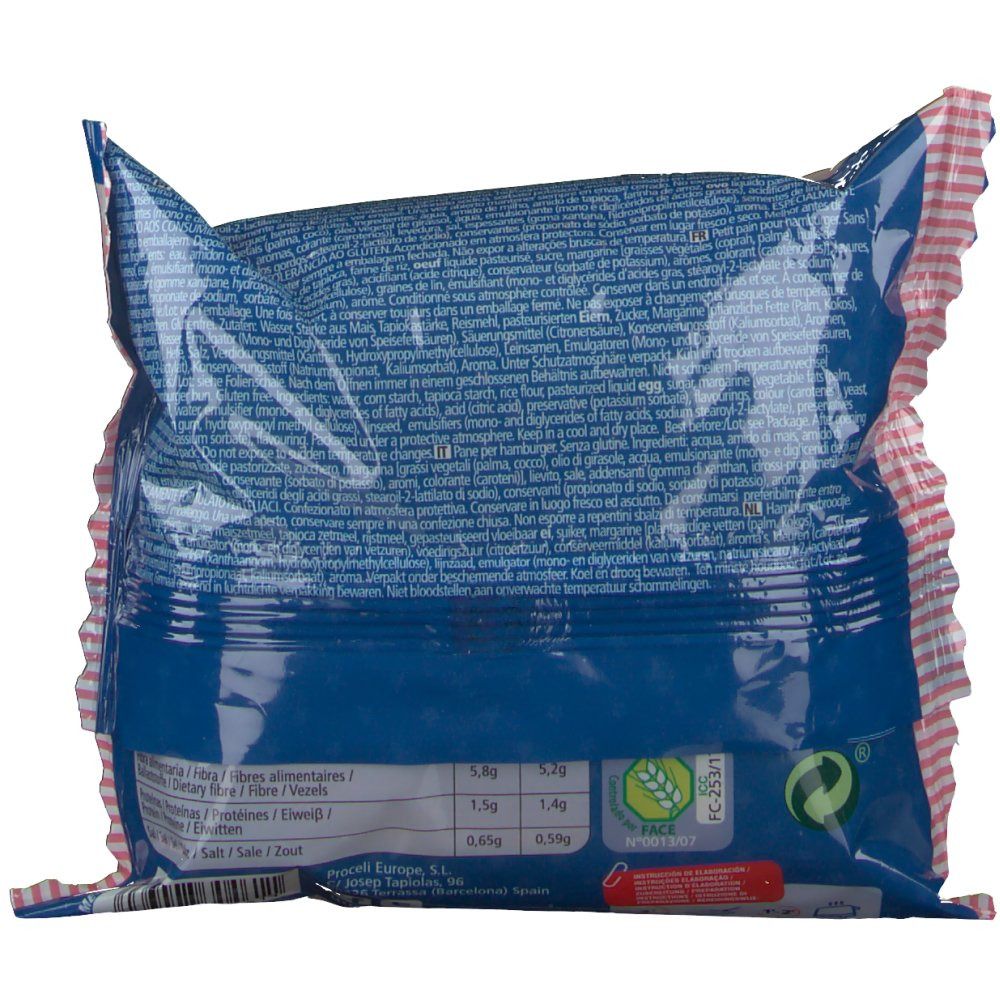 Proceli Hamburgerbrötchen