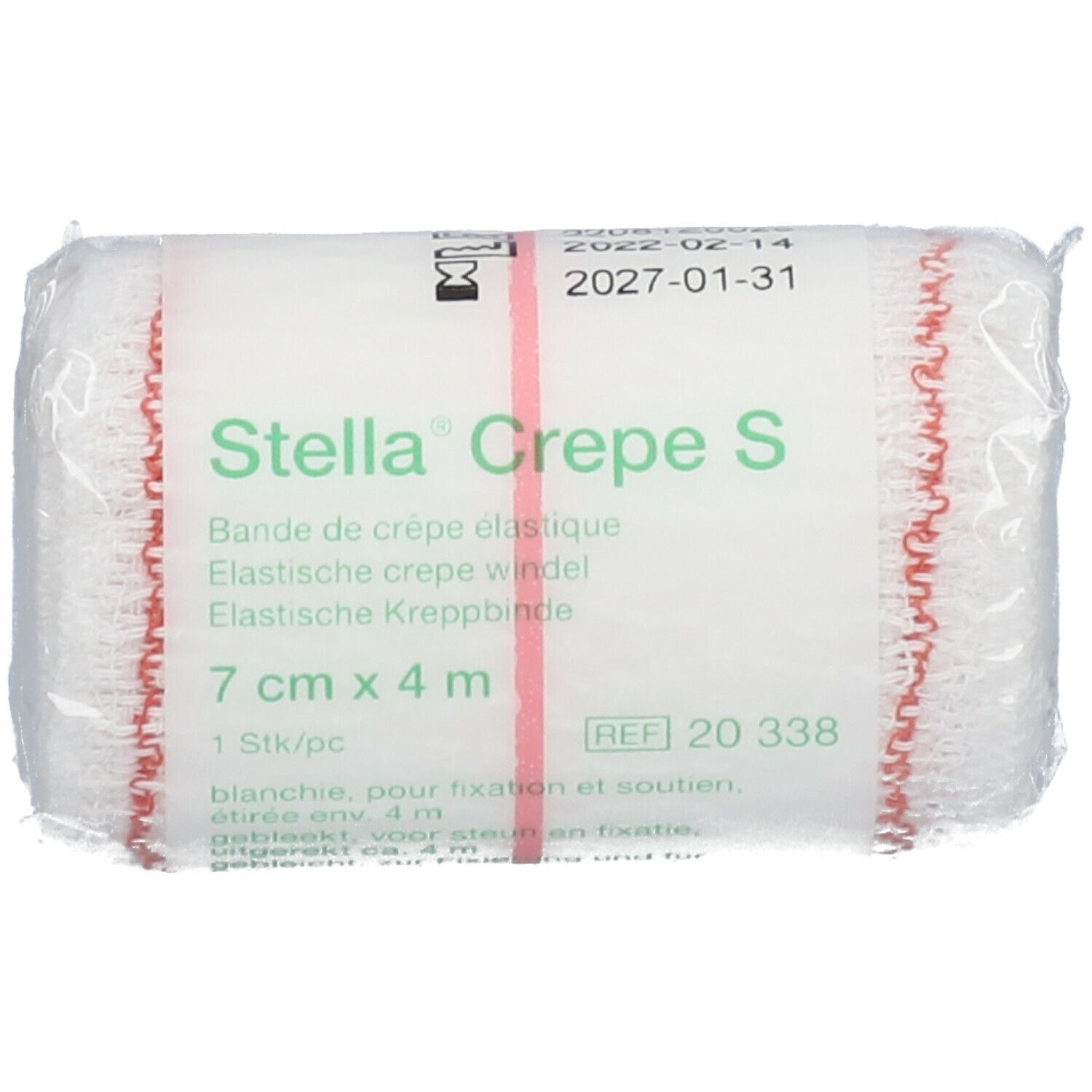 Stella® Crepe S Bande de crêpe élastique 7 cm x 4 m