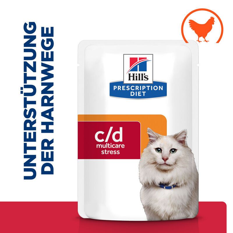 Hill's Prescription Diet c/d Multicare Stress Katzenfutter mit Huhn
