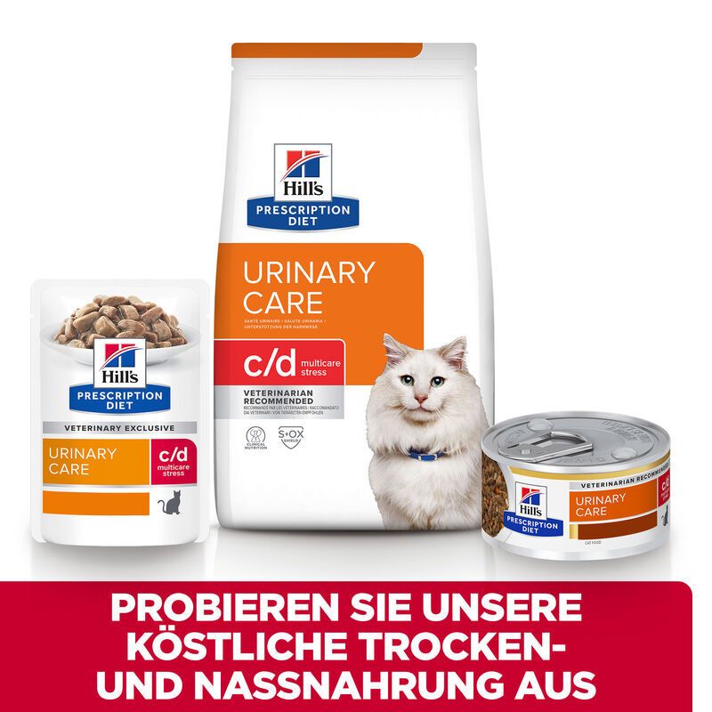Hill's Prescription Diet c/d Multicare Stress Katzenfutter mit Huhn