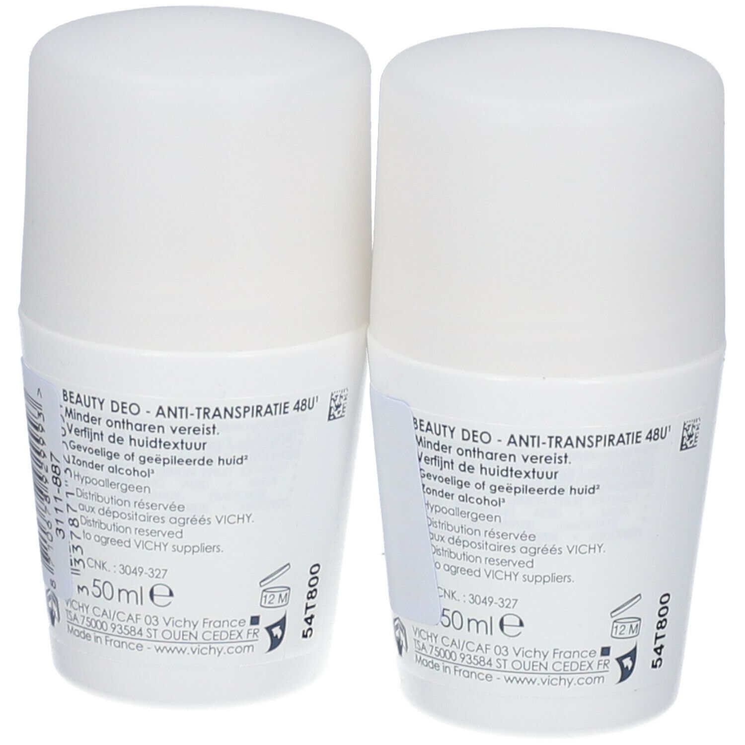 VICHY Deo Roll Anti-Haarwachs 48 Stunden