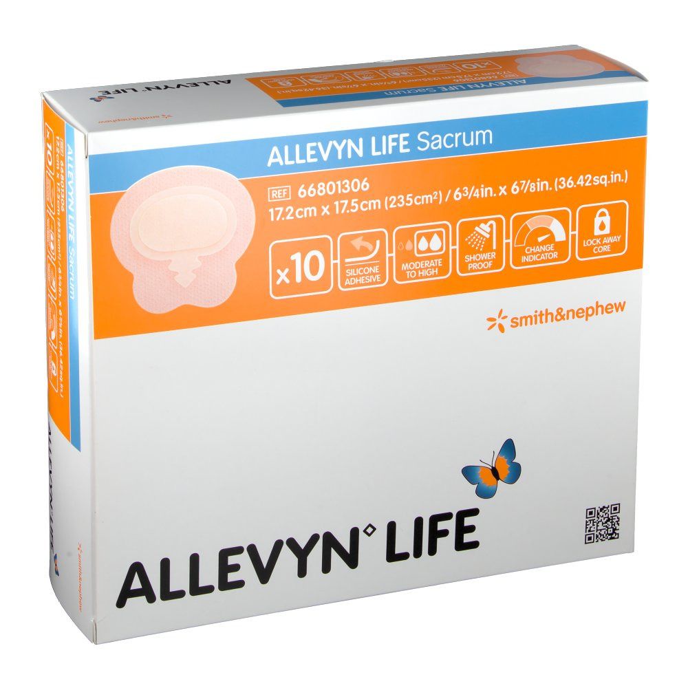 ALLEVYN® Life Sacrum klein Silikonschaumverband steril