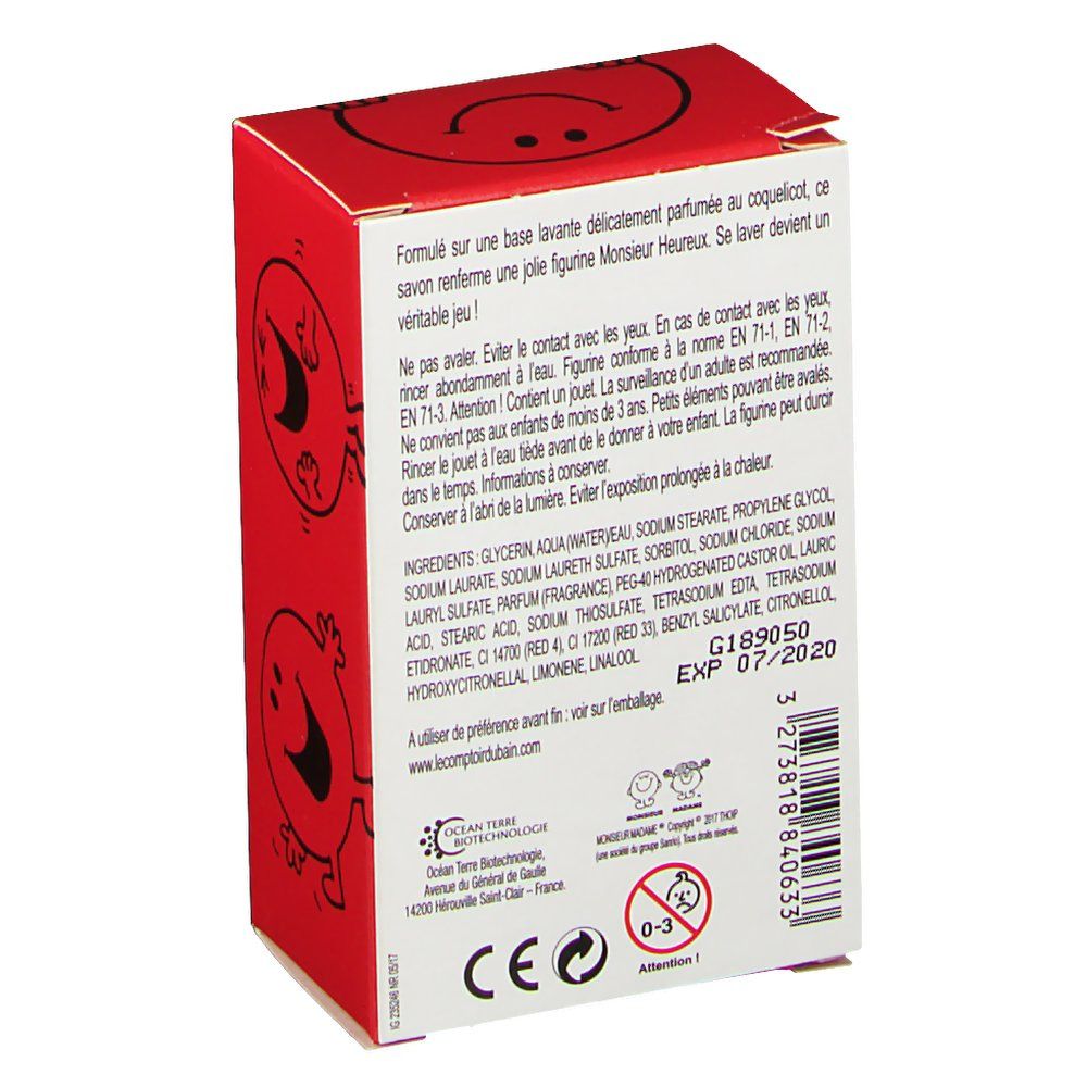 Le Comptoir du Bain Savon Monsieur Heureux