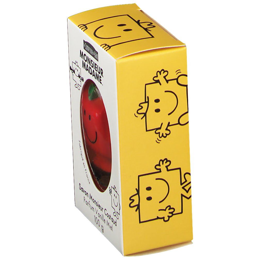 Le Comptoir du Bain Monsieur Madame. Savon Monsieur Costaud Parfum Vanille Honig