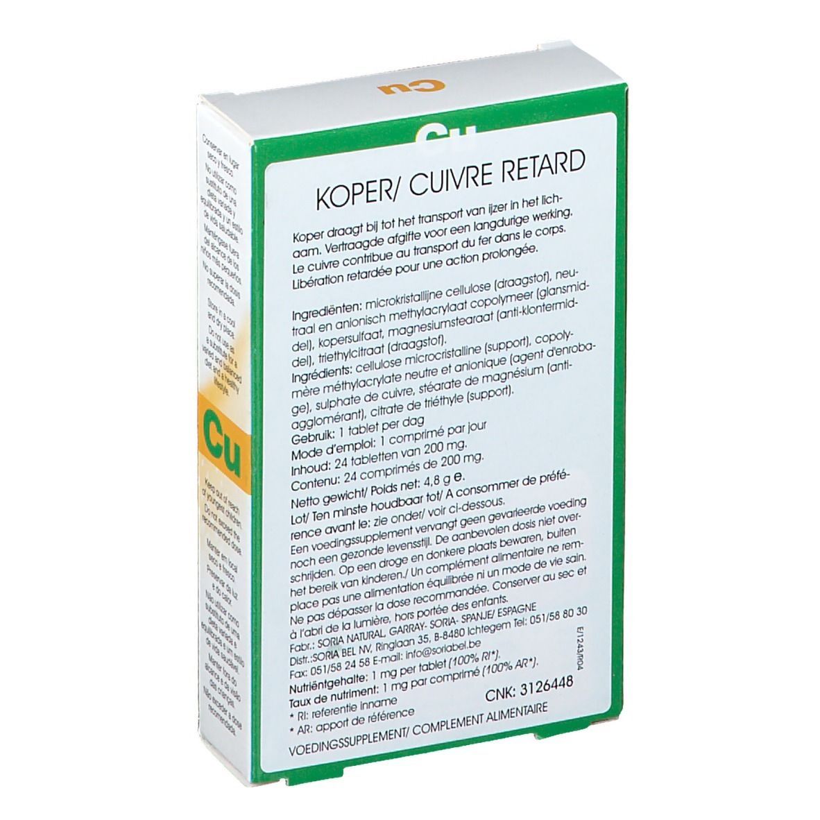 Soria Natural® Zink Retard Tabletten