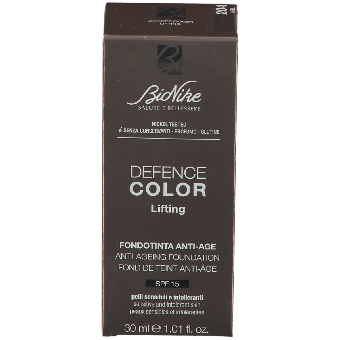 BioNike DEFENCE COLOR MAT-zone Fond de teint matifiant 402 Sable