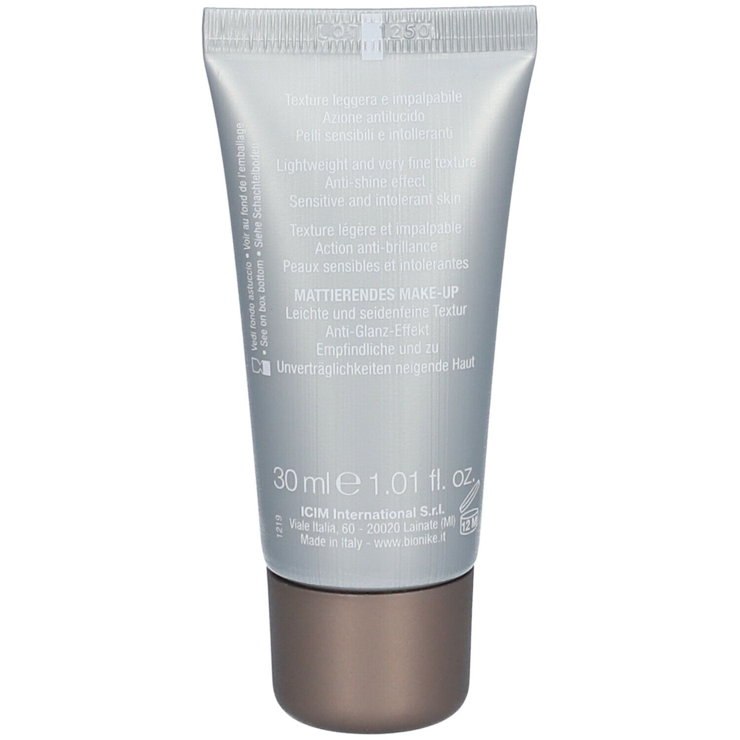 BioNike DEFENCE COLOR MAT-zone Fond de teint matifiant SPF15 401 Ivory