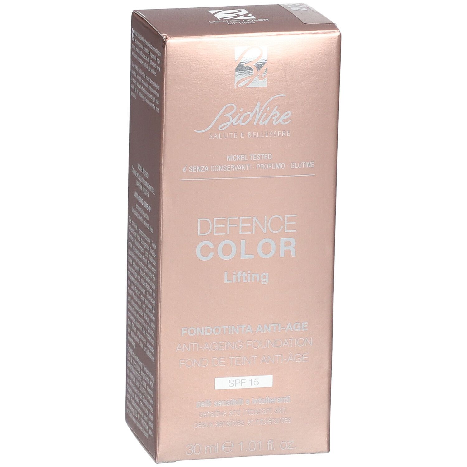 BioNike DEFENCE COLOR LIFTING ANTI-AGEING FOUNDATION 205 Miel 30