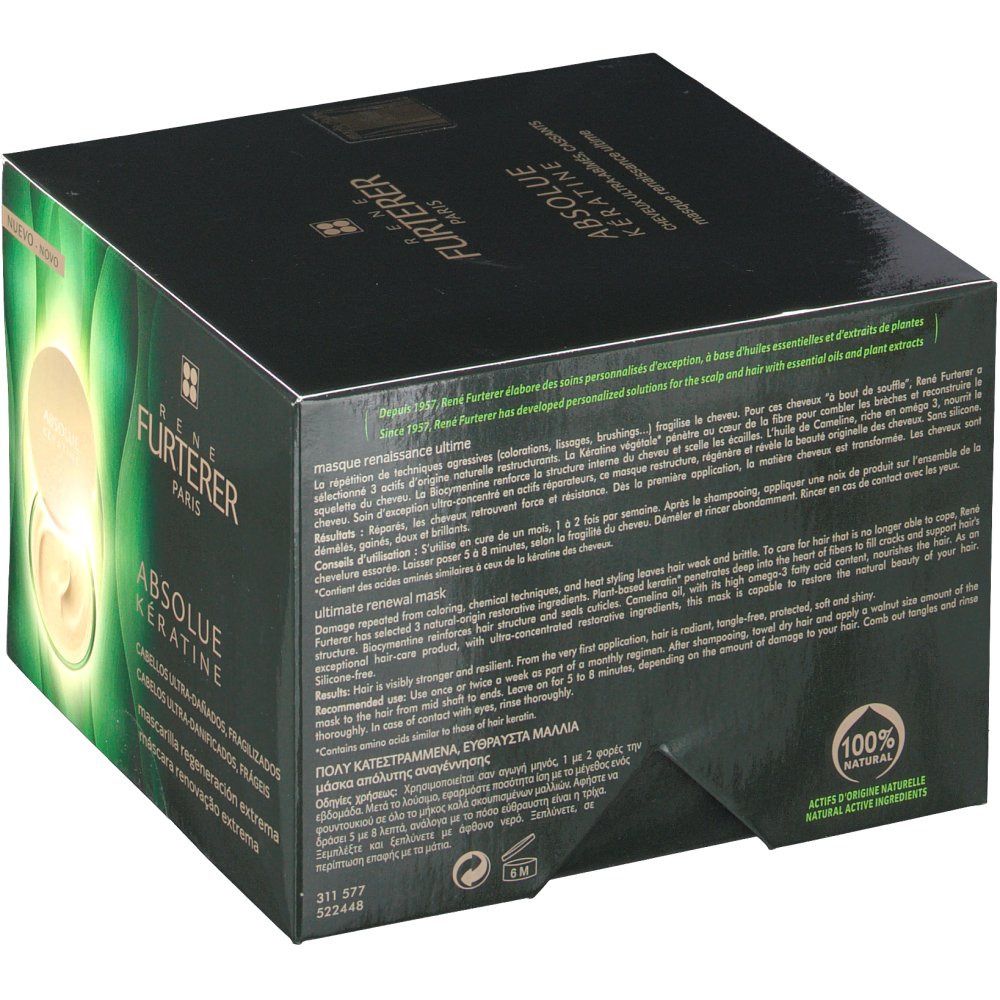 RENE FURTERER ABSOLUE KÉRATINE Aufbauende Keratin-Maske