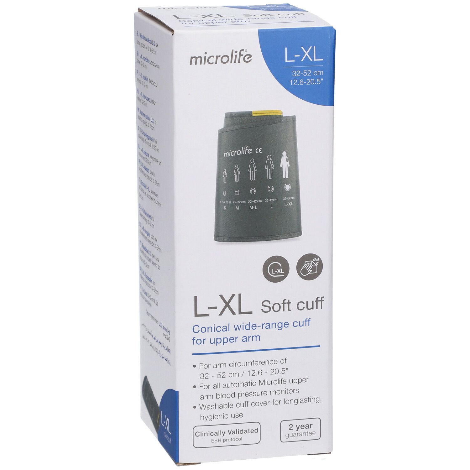 Microlife Armband L/XL Soft Con Manschette 3g 32-52cm