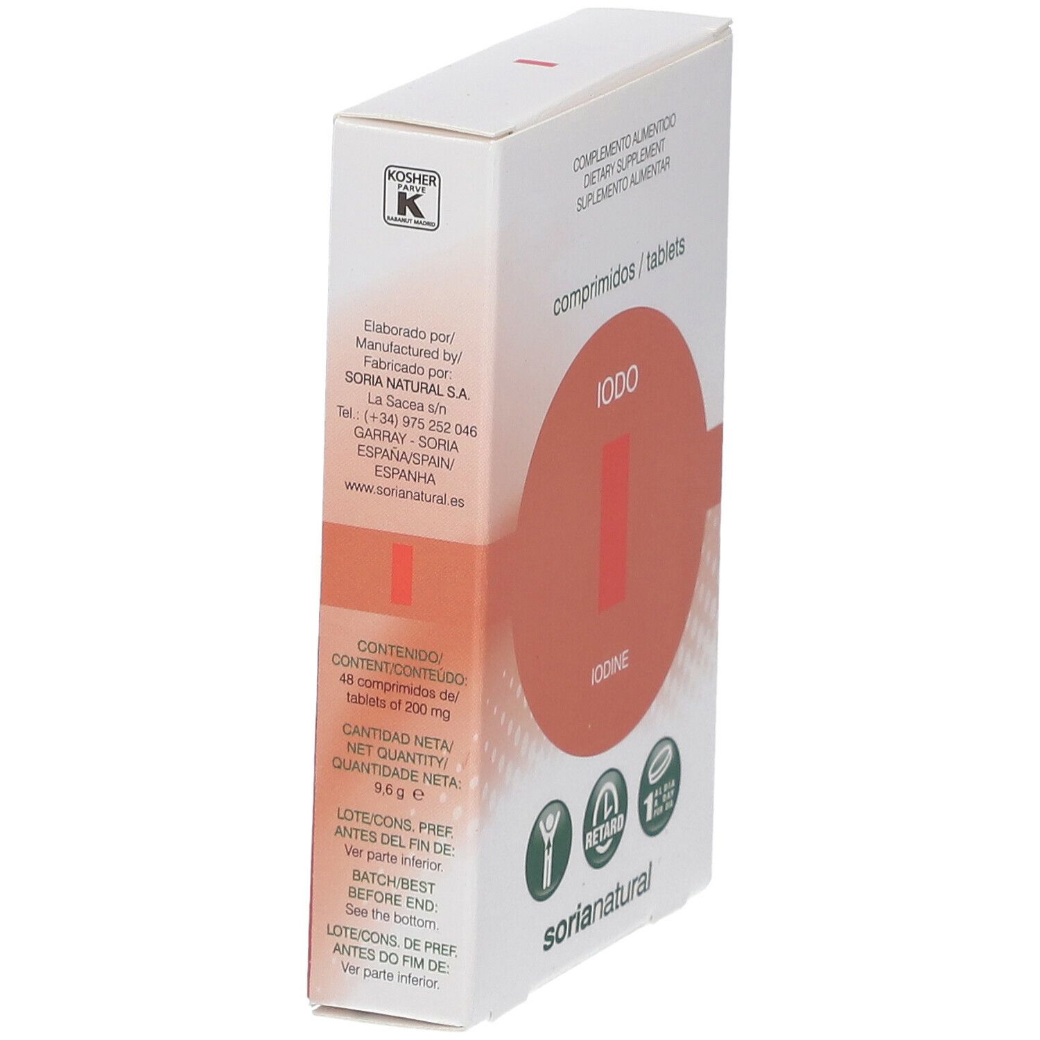 sorianatural IODO IODINE