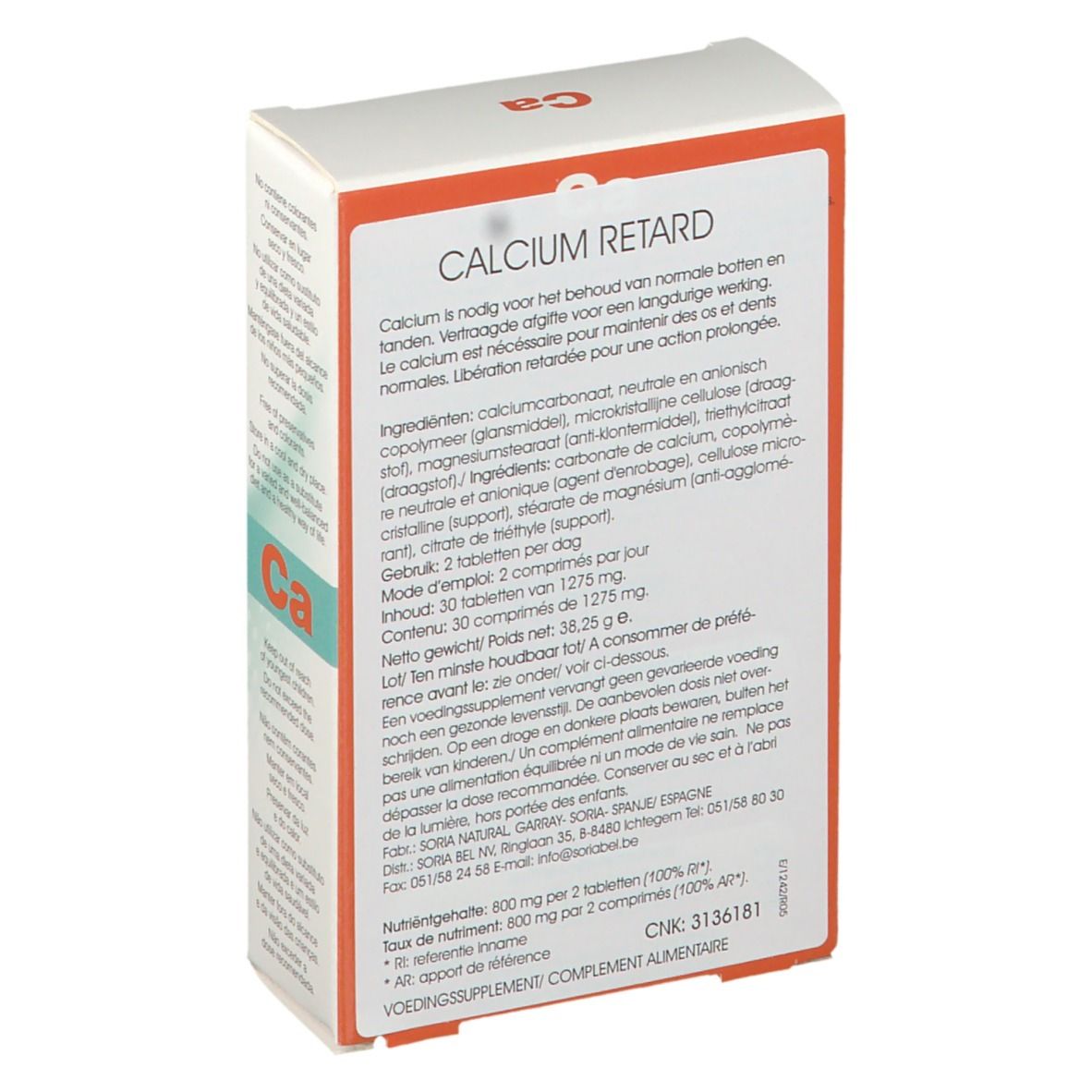 Sorianatural Calcium Retard