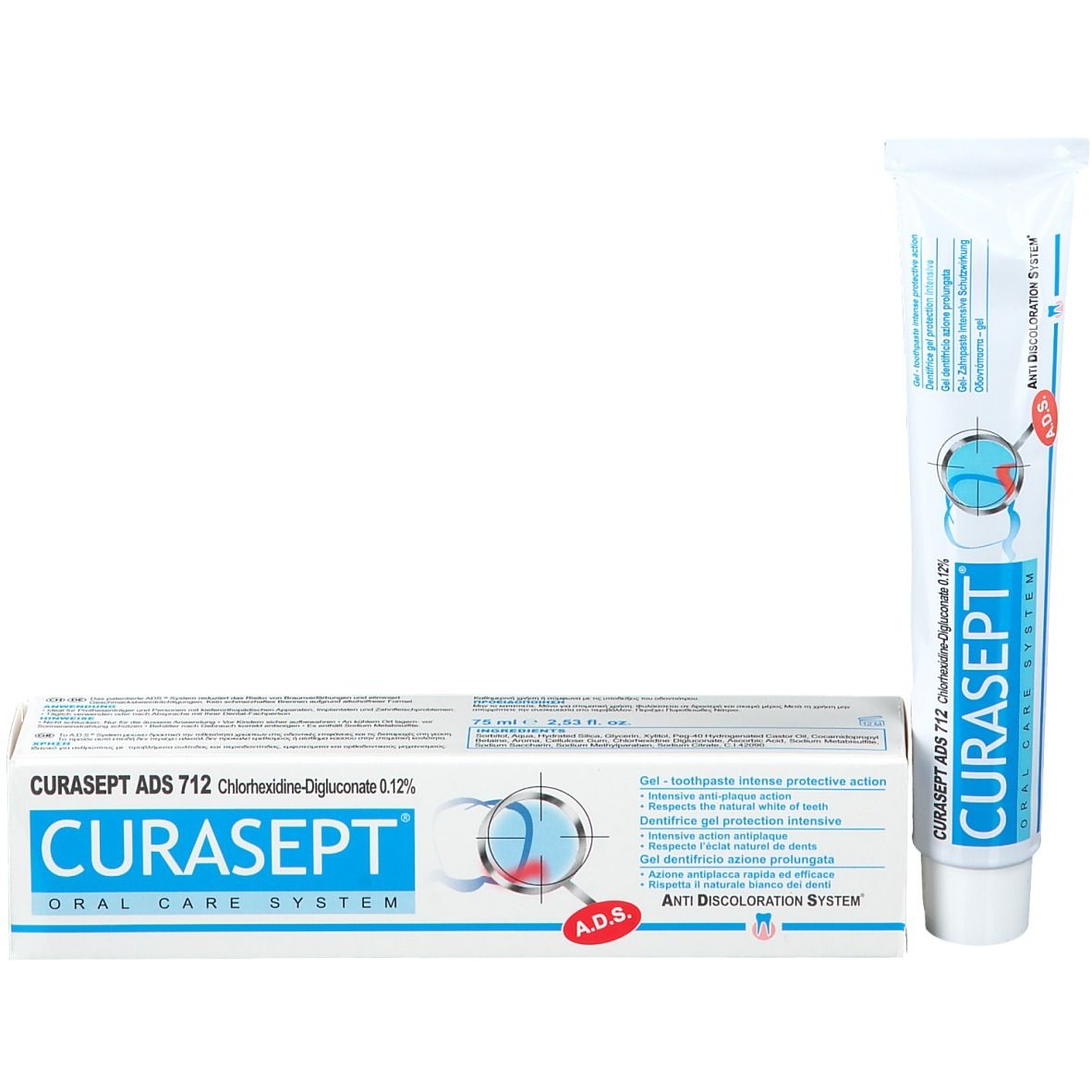 CURASEPT® Chlorhexidine 012% Gel-Zahnpasta