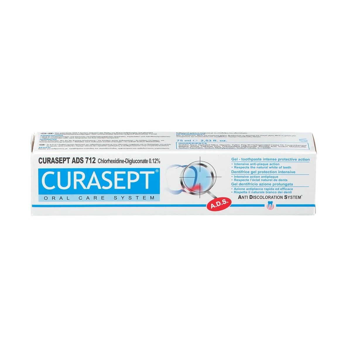 CURASEPT® Chlorhexidine 012% Gel-Zahnpasta