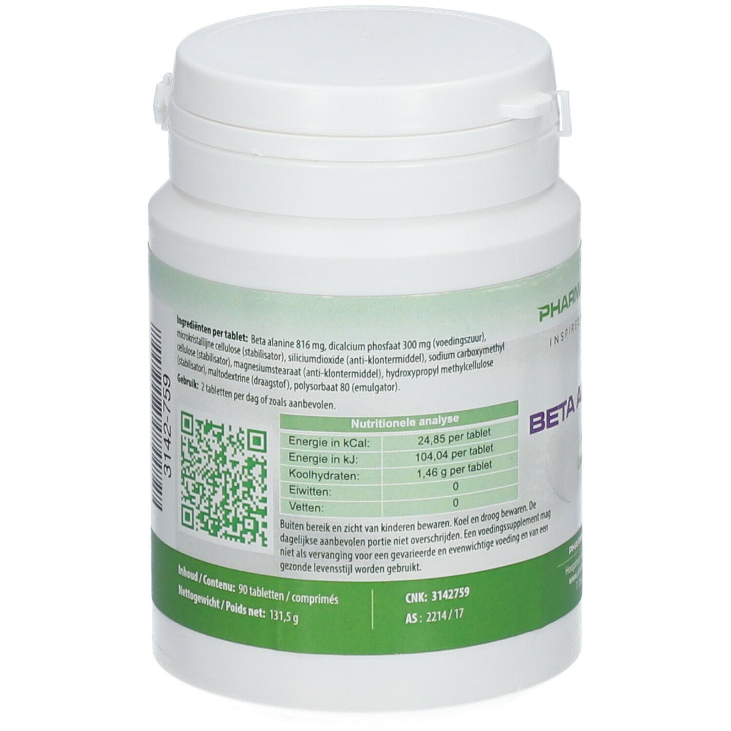 Pharmanutrics Beta Alanine 800