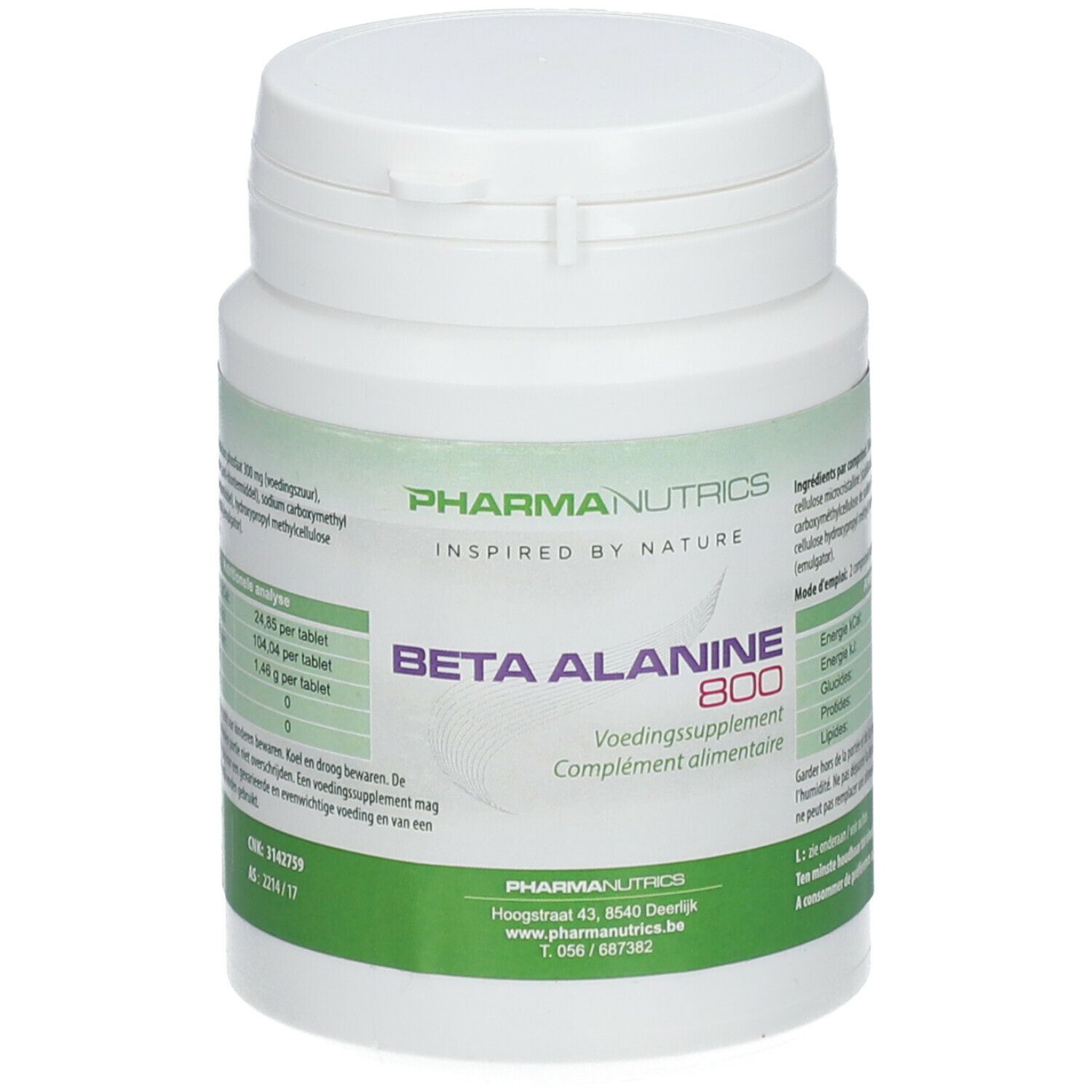 Pharmanutrics Beta Alanine 800