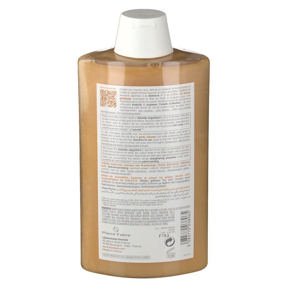KLORANE Shampoo mit Wüstendattel