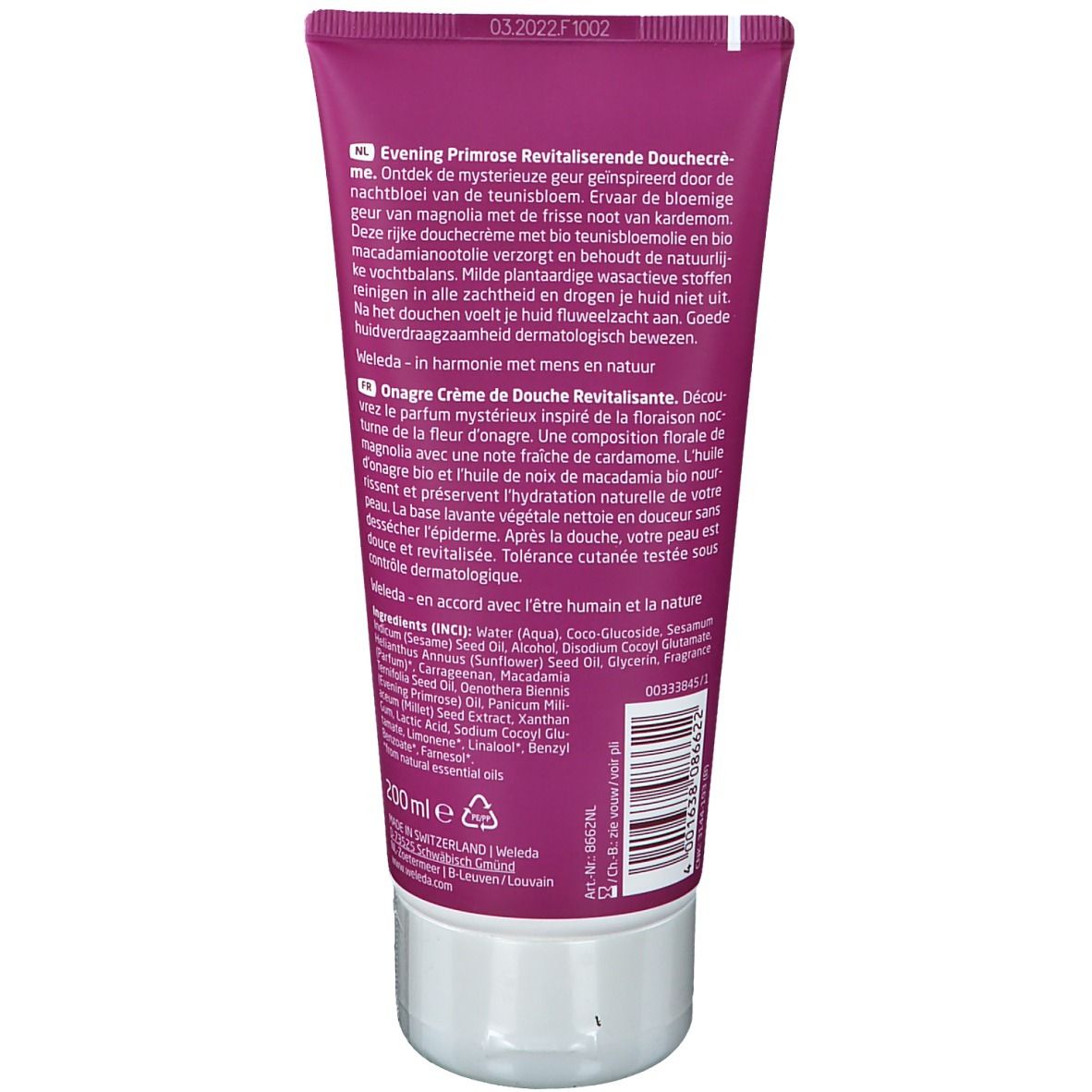 Weleda Nachtkerze Revitalisierungsdusche