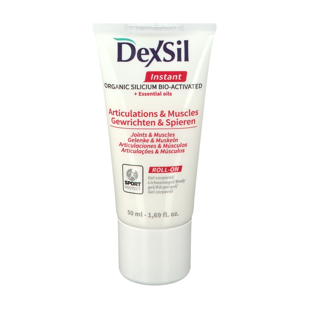 DexSil Instant Articulations & Muscles Silicium + Huiles essentielles Roll-on