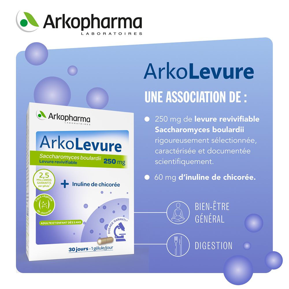 Arkopharma Arkolevure® 250 mg