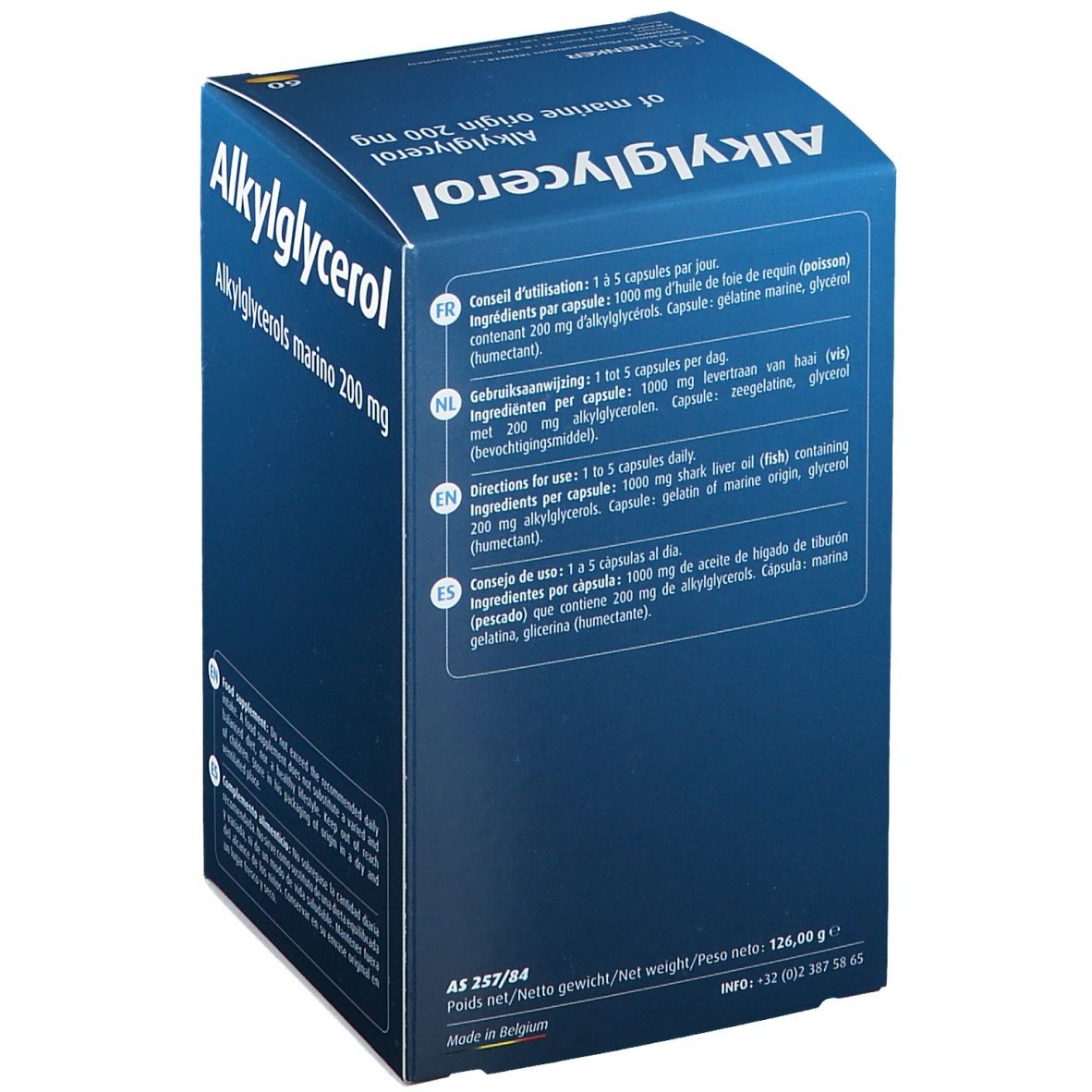 Orthonat Alkylglycerin Kapseln