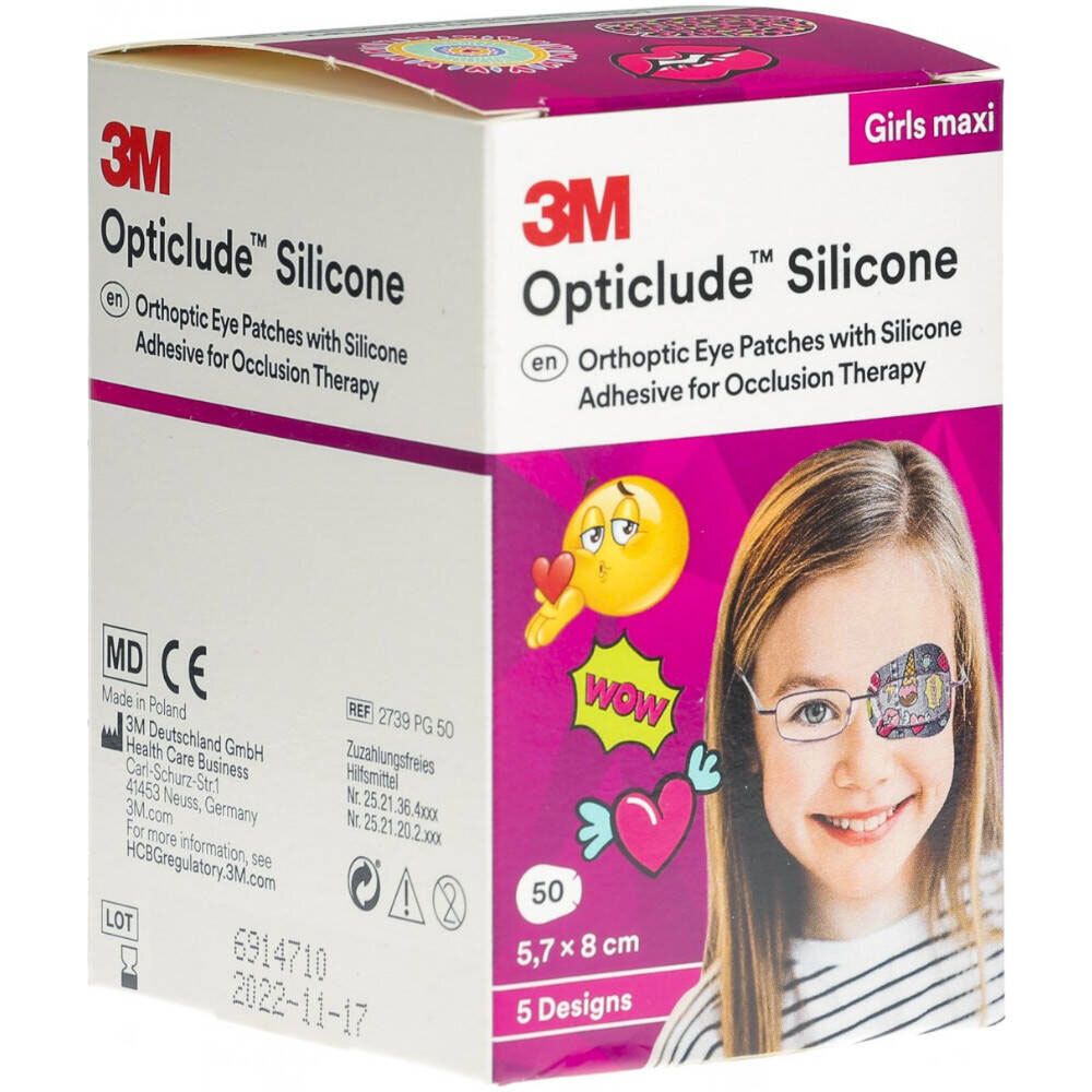 3M™ Opticlude™ Silicone Girl Maxi 5,7 x 8,0 cm