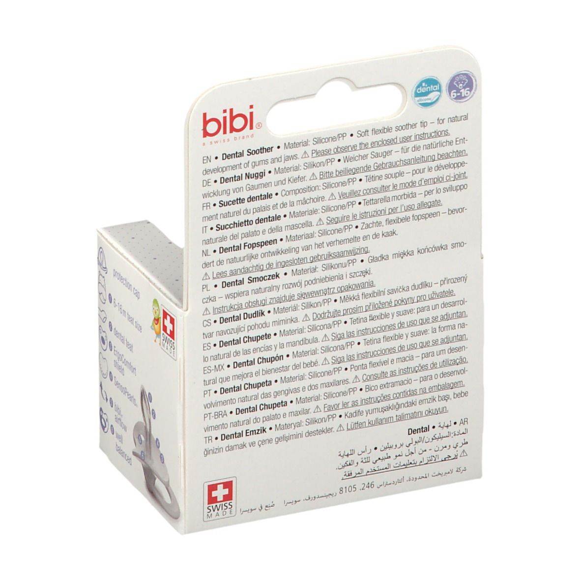 bibi® Sucette Noukie's Stars 6-16 Mois