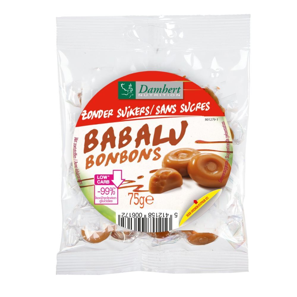Damhert No Sugar Added Babalu caramel