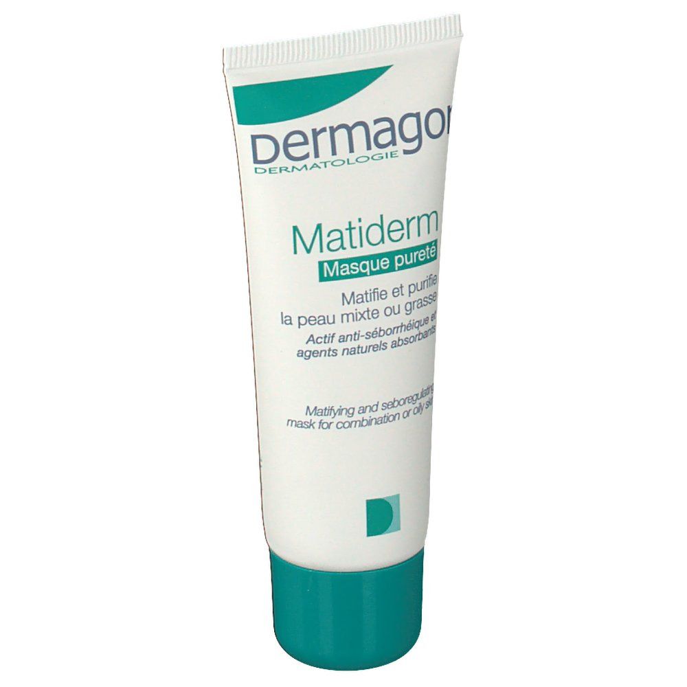 Creme-Tube mit Produktnamen und Markennamen. Grün-weiße Verpackung. Text in Deutsch und Französisch.