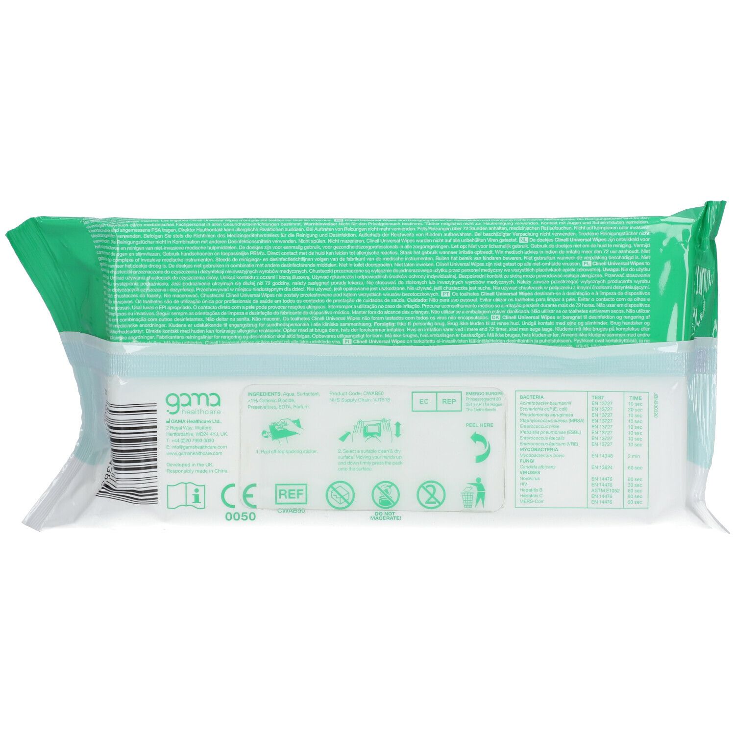 clinell® Universal-Reinigungstücher