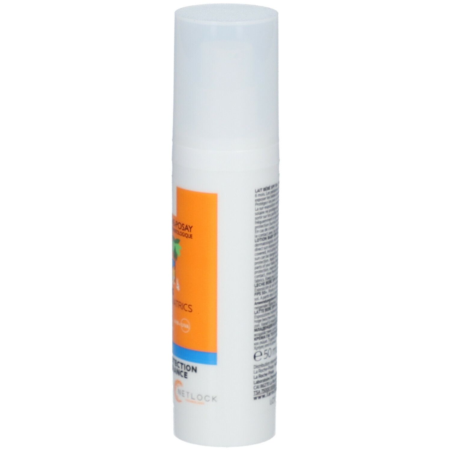 Anthelios Crème Solaire en Lait Bébé Dermo-Pediatrics SPF50+ Sans Parfum 50 ml