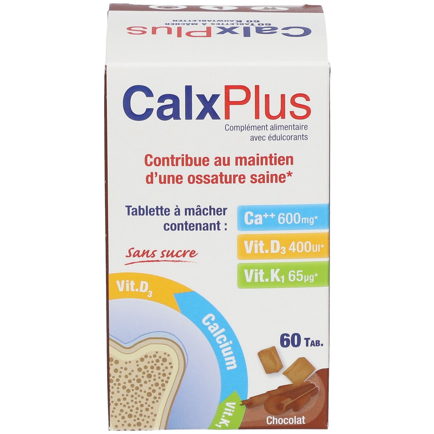 CalxPlus Schokolade Zuckerfrei