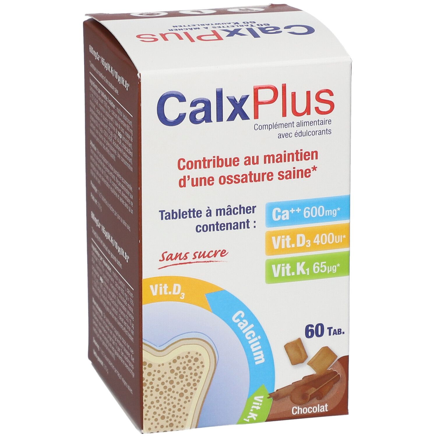 CalxPlus Schokolade Zuckerfrei
