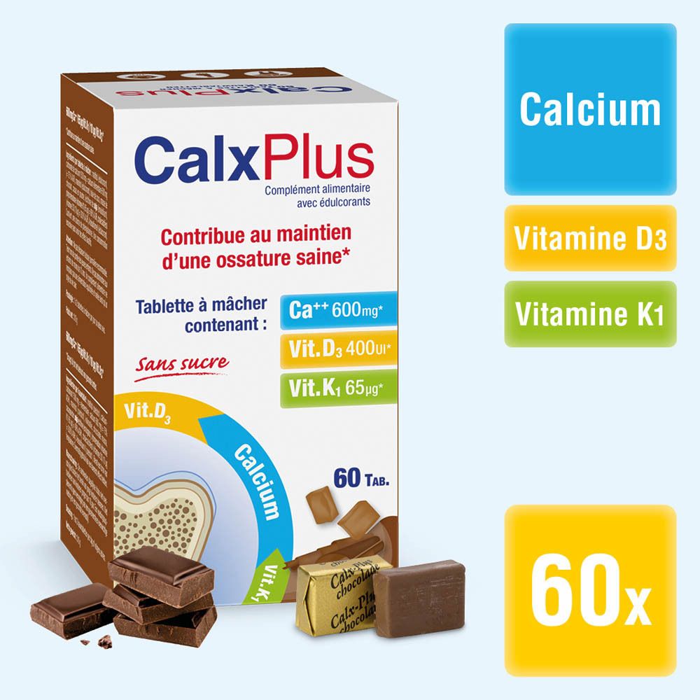 CalxPlus Chocolat  | Calcium | Os