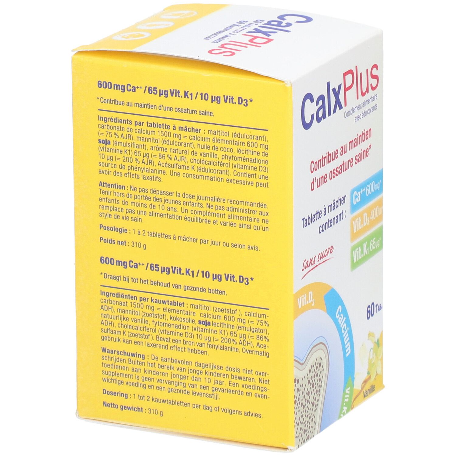 CalxPlus Vanille Zuckerfrei