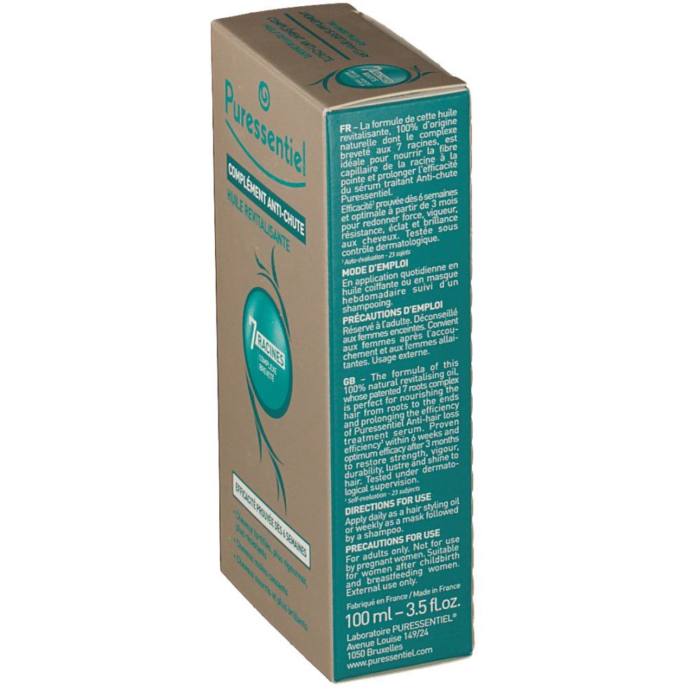 Puressentiel Anti-chute HUILE REVITALISANTE aux 7 racines