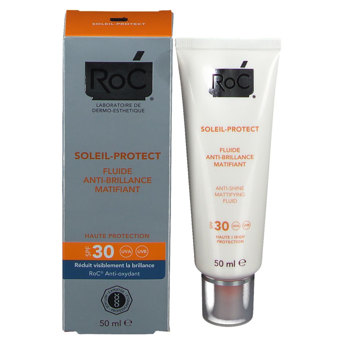 RoC® SOLAIL-PROTECT Anti-Brilliant mattierendes Fluid SPF 30