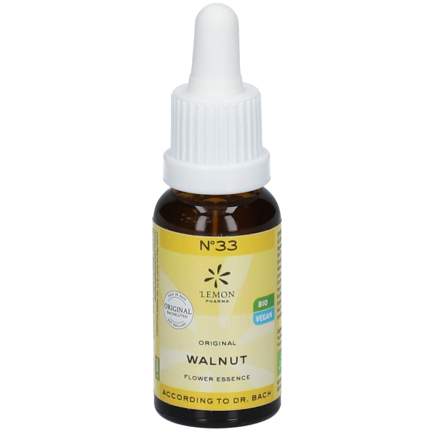 Lemon Pharma Original Bio Bachblüten Walnut No. 33