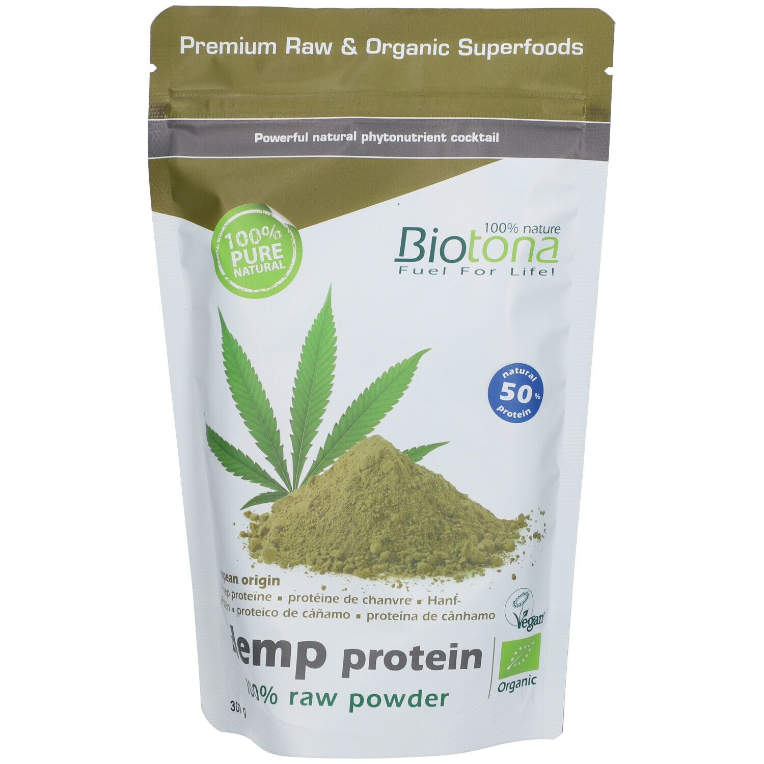 Biotona Bio Hanf-Protein-Pulver