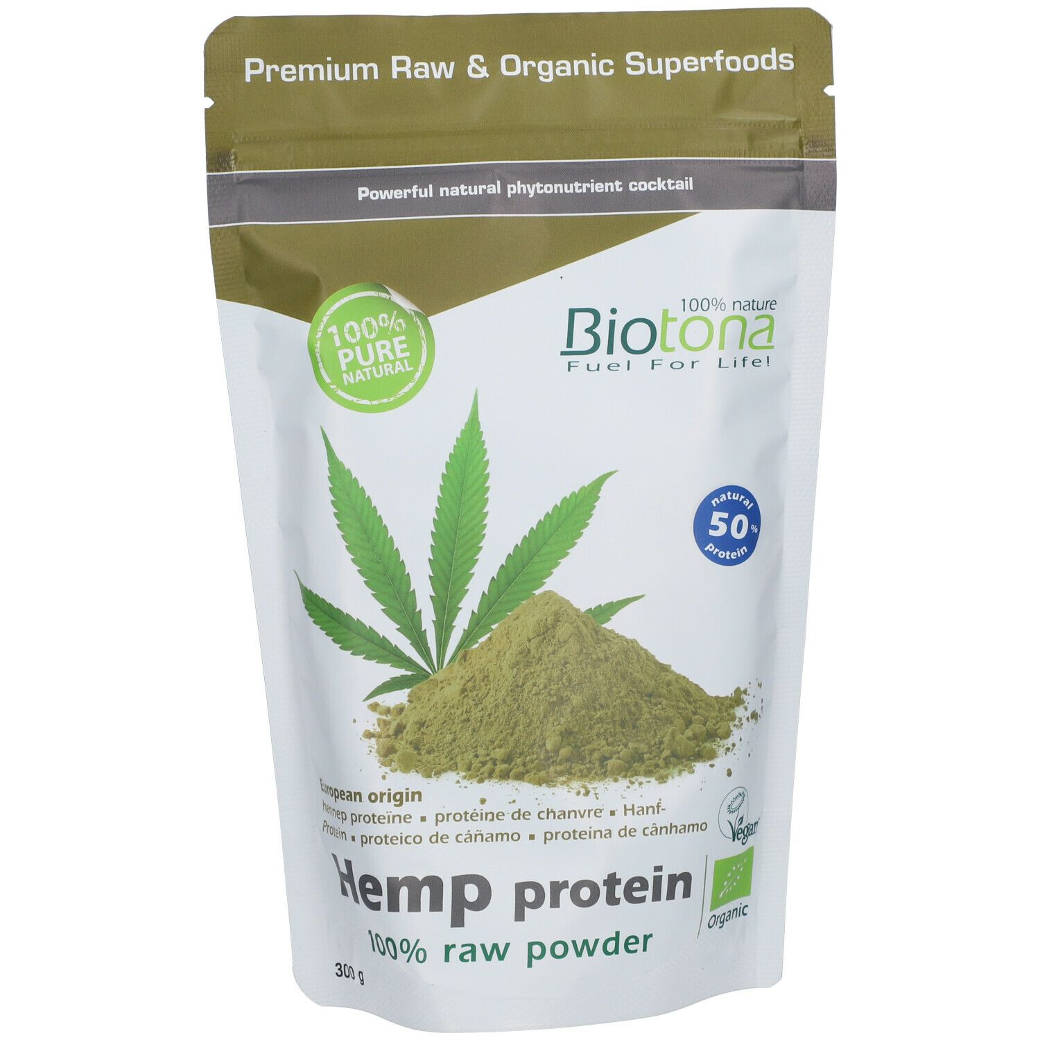 Biotona Bio Hanf-Protein-Pulver