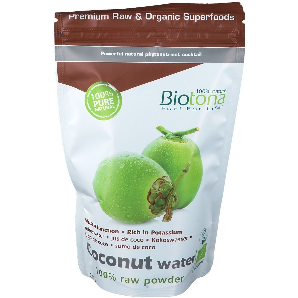 Biotona Bio-Kokosnuss Rohwasser