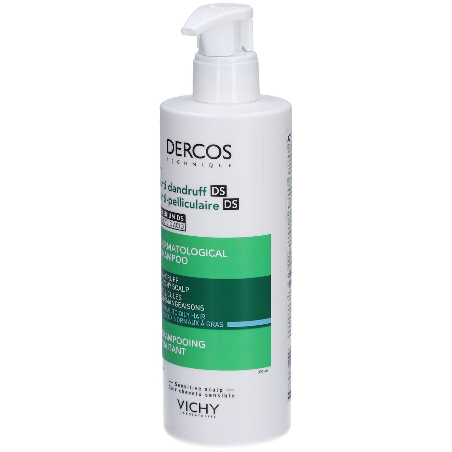 VICHY Dercos Shampooing Traitant Antipelliculaire Pellicules Grasses