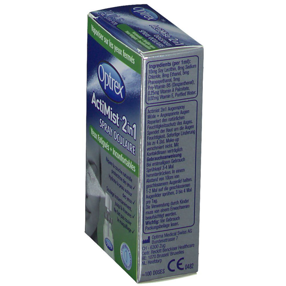 Optrex™ ActiMist™ 2in1 Müde + Wunde Augen