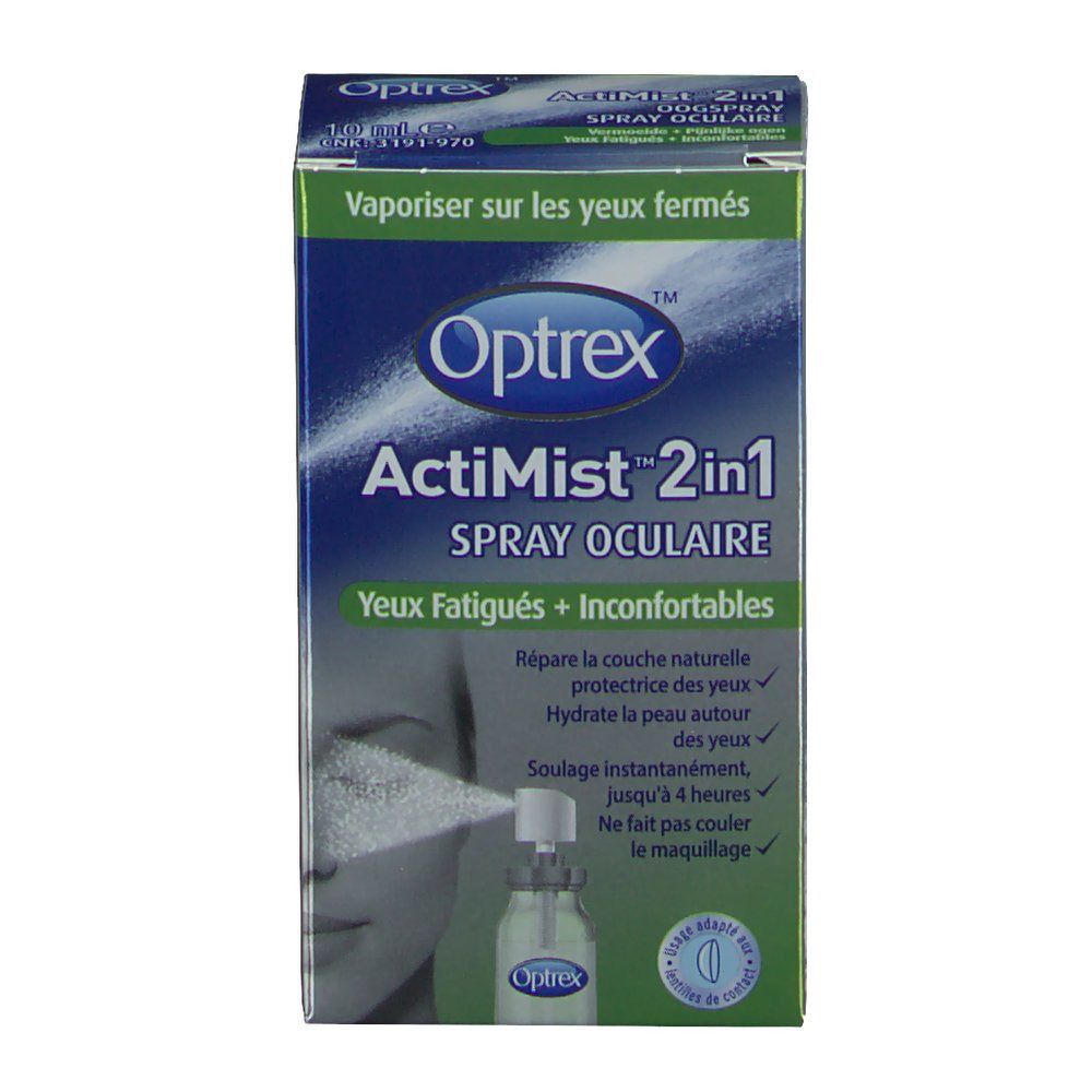Optrex™ ActiMist™ 2in1 Müde + Wunde Augen