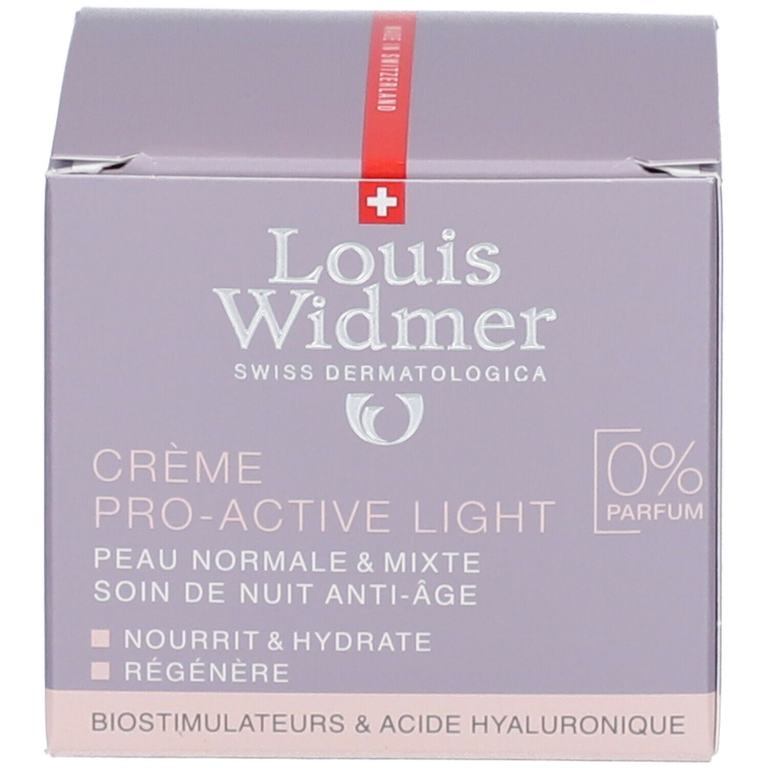 Louis Widmer Pro-Active Cream Light ohne Parfüm