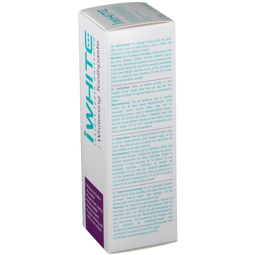 iWHITE Aufhellungszahncreme