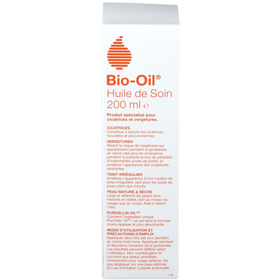 Bio-Oil® Huile de Soin Régénérante Cicatrices & Vergetures