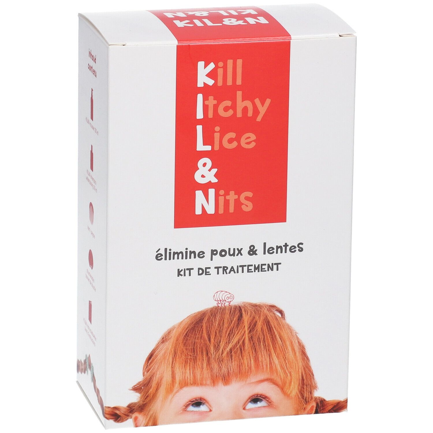 KIL&N Mousse Kit Anti-Läuse-Netze