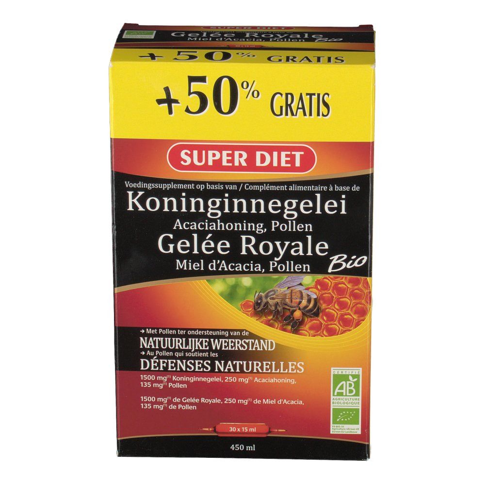 SUPER DIET Gelée Royale BIO